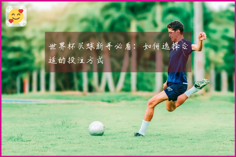 世界杯买球新手必看：如何选择合适的投注方式