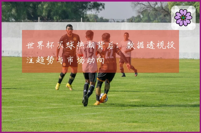 世界杯买球热潮背后：数据透视投注趋势与市场动向