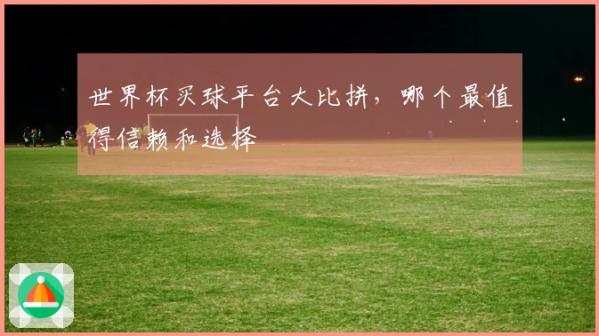 世界杯买球平台大比拼，哪个最值得信赖和选择